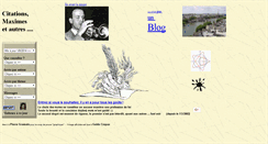 Desktop Screenshot of alain-claverie.fr